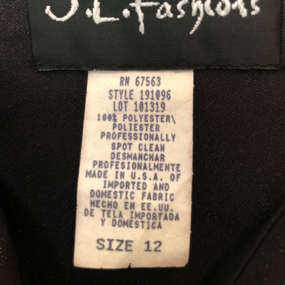 Black cocktail dress - Picture 4 of 4